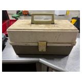 Tackle Box and Three Toolboxes