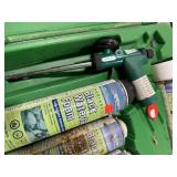 Professional Waterfall Foam Kit - Foam Gun with 3 Black Waterfall Foam Cans and Form Gun Cleaner Can with Case