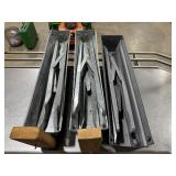 Three Collapsible Sawhorses