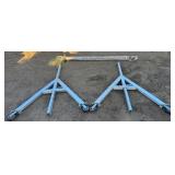 1 Ton Overhead Aluminum A-Frame Crane 10