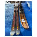 Vintage Water ski and down hill skis