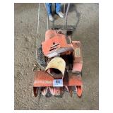 Walk behind snowblower