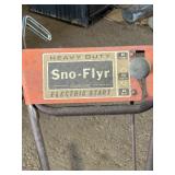 Walk behind snowblower