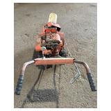 Walk behind snowblower