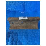 Cut Railroad Track (poor mans anvil) inprinted ALGOMA Canada