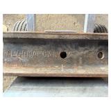 Cut Railroad Track (poor mans anvil) inprinted ALGOMA Canada
