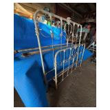 Antique Cast Iron Bed Frame