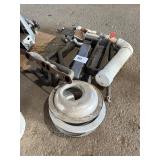 Chevy 350 engine and race misc parts