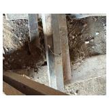 Scrape iron 2” sq tube plus