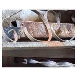 Scrape iron 2” sq tube plus