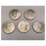 Bicentennial Eisenhower Dollar Coins - "D" Mint Marks