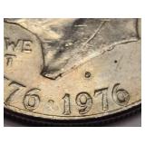 Bicentennial Eisenhower Dollar Coins - "D" Mint Marks
