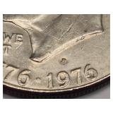 Bicentennial Eisenhower Dollar Coins - "D" Mint Marks
