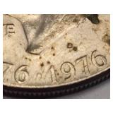 Bicentennial Eisenhower Dollar Coins - "D" Mint Marks