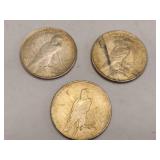 1922 Peace Silver Dollars