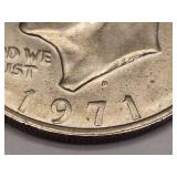 Eisenhower Dollar Coins - "D" Mint Marks