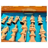 Hand Carved Vintage Chess Set