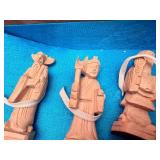 Hand Carved Vintage Chess Set