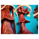 Hand Carved Vintage Chess Set