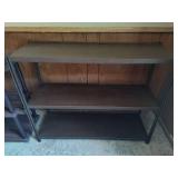 Two Vintage Shelving Units