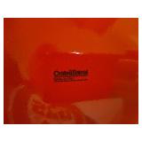 Crate & Barrel Red Oval Serving Platters & Serving Trays