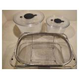 Salad Spinners and Over the Sink Vegetable Strainer