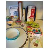 Assorted Cake and Cup Cake Supplies