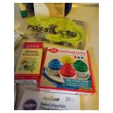 Assorted Cake and Cup Cake Supplies