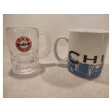 "Chicago" Starbucks Skyline Series and "A&W Root Beer" Collectible Mugs