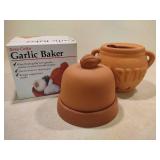 Garlic Baker and Pot