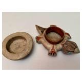 Hand Carved Soapstone Tortoise Trinket Box