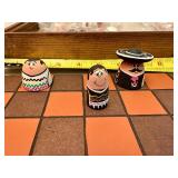 Hand Painted Riviera Maya Chess Set