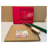 "Go" Vintage Game of Oriental Game of Military Strategy