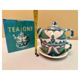 Barnes & Noble Cafe Tea for One Set