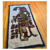 Indigenous Handwoven Wool Tapestry