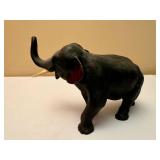 Set of Metal Elephant Figurines.