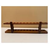 Vintage Wooden Pipe Stand