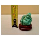 Chinese Turquoise Hand Carved Figurine