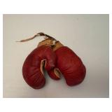 Vintage Mini Leather Boxing Gloves