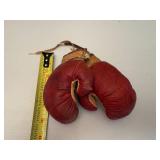 Vintage Mini Leather Boxing Gloves