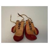 Vintage Mini Leather Boxing Gloves