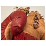 Vintage Mini Leather Boxing Gloves