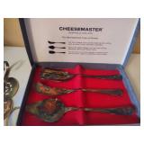 Large Assortment of Silver Plated, Electroplated & Silver Tone Utensils - One Sterling