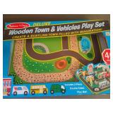Deluxe Wooden Town & Vehicles Play Set