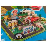 Deluxe Wooden Town & Vehicles Play Set
