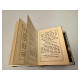 1959 Hebrew Prayer Book/Siddur Silver Tone Cover w/Turquoise Stones