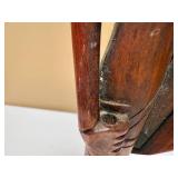 Vintage "Don Quixote" Hand Carved Wood Statue