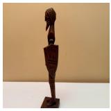 Vintage "Don Quixote" Hand Carved Wood Statue