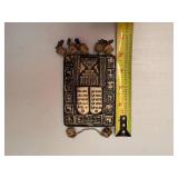 Hand Carved Hebrew Amulet
