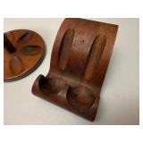 Small Wooden Pipe Holders